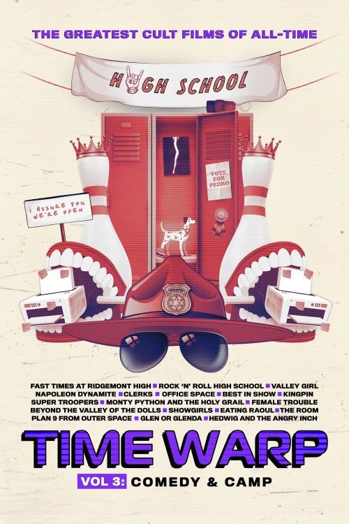 Time Warp: The Greatest Cult Films of All-Time, Parts 1-3 Time Warp Vol 3: Comedy & Camp